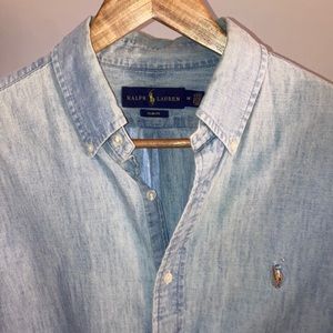 Polo Slim Fit Chambray Shirt